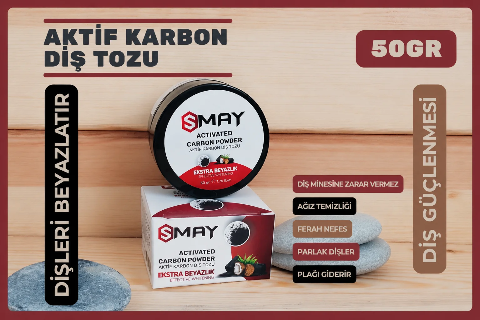 Smay Diş Tozu Daima Parlak Dişler 2 Al 1 Öde